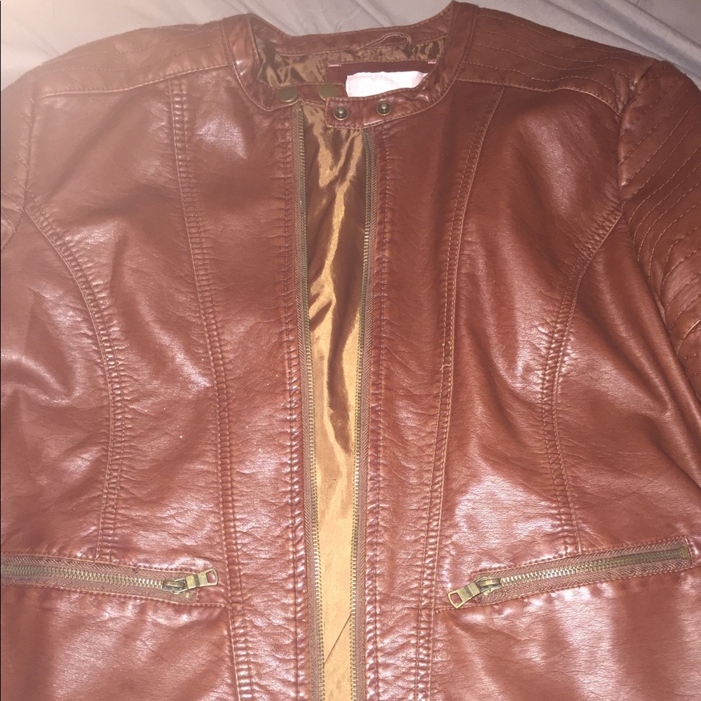 Leather Brown Jacket